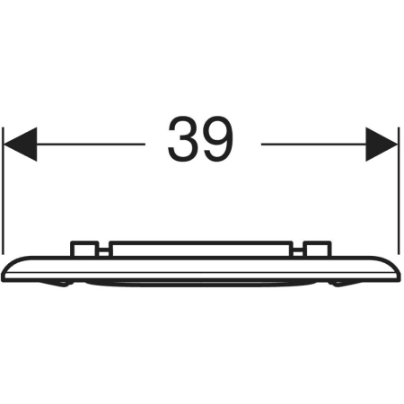 Geberit WC-Sitzring ehemals Keramag „Renova Comfort“, Befestigung von unten Geberit WC-Sitzring ehemals Keramag „Renova Comfort“, Befestigung von unten