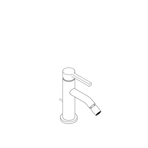 Kludi NOVA FONTE Pura Bidet-EHM mit Zugstange, mattweiß Kludi NOVA FONTE Pura Bidet-EHM mit Zugstange, mattweiß