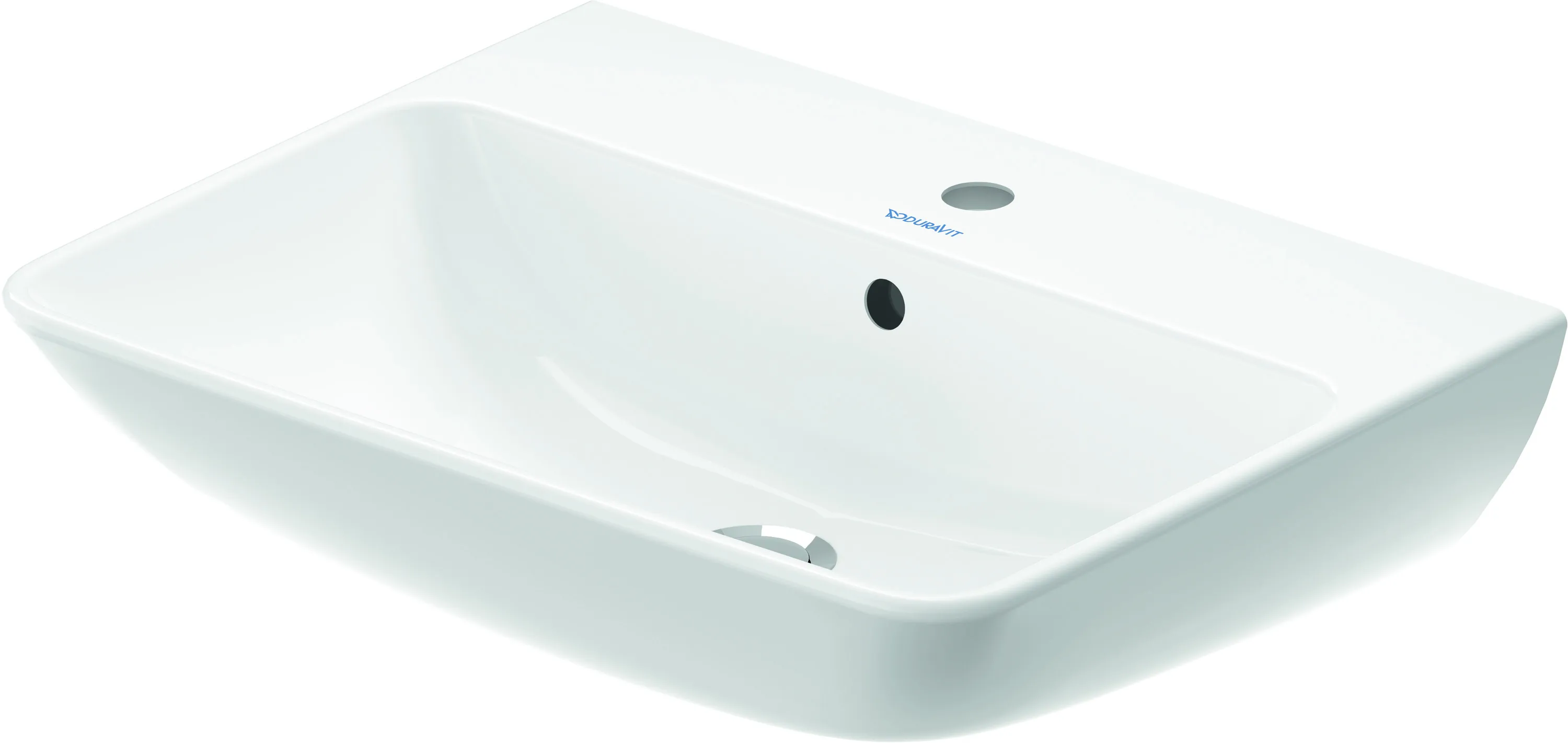 Wandwaschtisch „ME by Starck“, mit Überlauf, Hahnlochposition mittig in Weiß Hochglanz Wandwaschtisch „ME by Starck“, mit Überlauf, Hahnlochposition mittig in Weiß Hochglanz