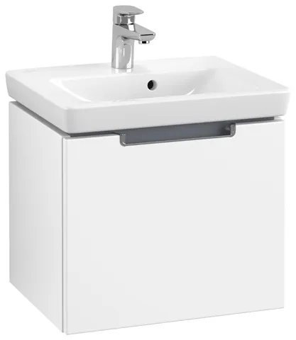 Villeroy & Boch Waschtischunterschrank „Subway 2.0“ 485 × 420 × 379 mm Weiß Matt, für Becken mittig, ohne Beleuchtung Villeroy & Boch Waschtischunterschrank „Subway 2.0“ 485 × 420 × 379 mm Weiß Matt, für Becken mittig, ohne Beleuchtung