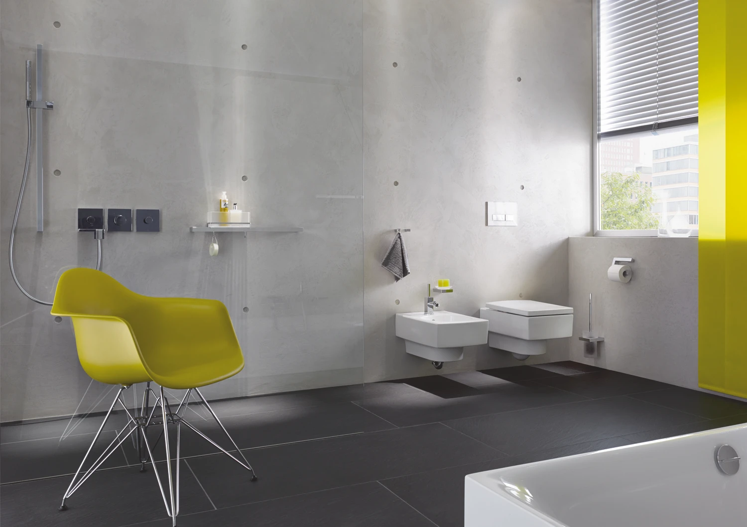 HEWI Glas/Seifehalter „System 100“