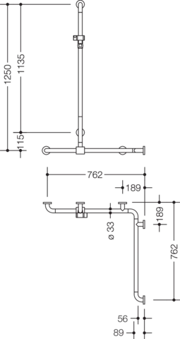 HEWI Haltegriff „Serie 801“