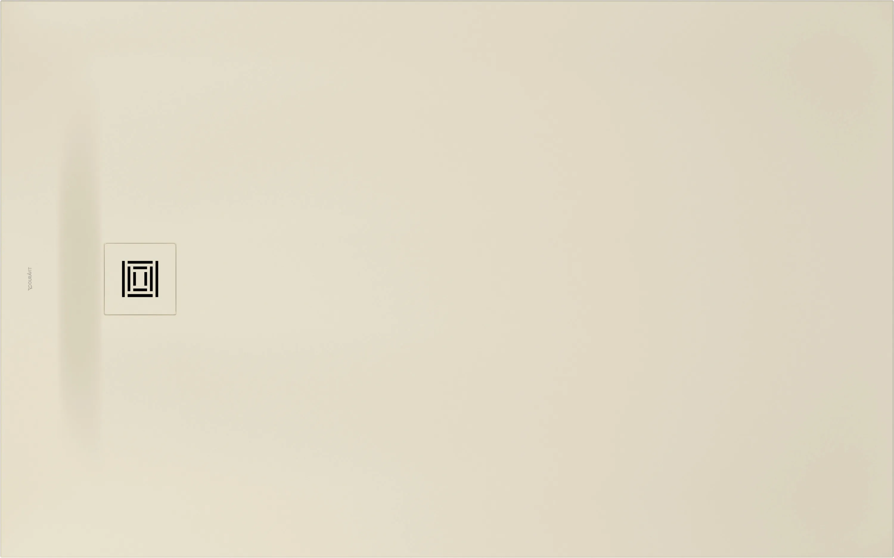 Duravit rechteck Duschwanne „Sustano“ 160 × 100 cm in Cream Matt Duravit rechteck Duschwanne „Sustano“ 160 × 100 cm in Cream Matt