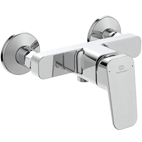 Brausearmatur Aufputz Ceraplan Schweizer Ausführung 218x153x114mm Chrom Brausearmatur Aufputz Ceraplan Schweizer Ausführung 218x153x114mm Chrom