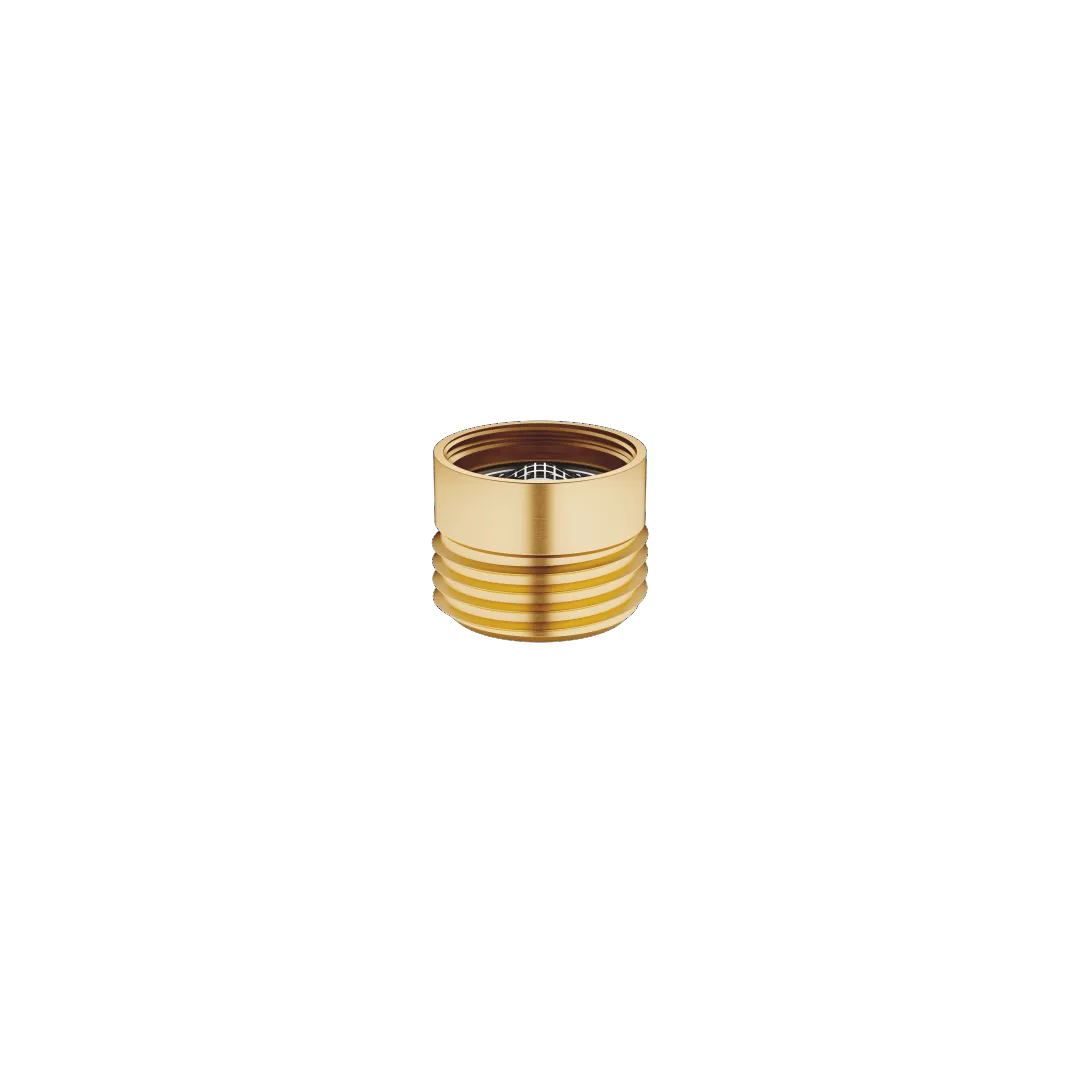 Dornbracht Adapter für Brauseabgang SERIENNEUTRAL Messing gebürstet (23kt Gold) 12202979 Dornbracht Adapter für Brauseabgang SERIENNEUTRAL Messing gebürstet (23kt Gold) 12202979