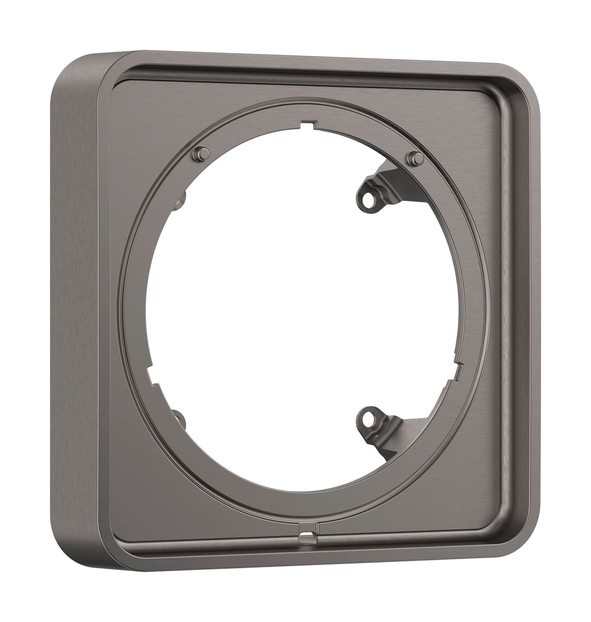 Hansgrohe AXOR ShowerSelect ID Verlängerungsrosette softsquare 22 mm BBC, Brushed Black Chrome