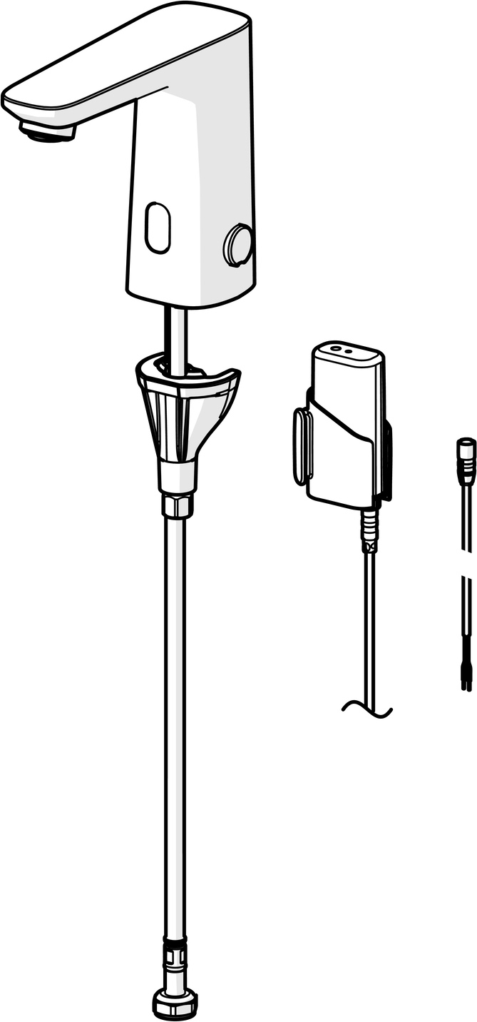 HansaELECTRA Waschtischbatterie 3V, Bluetooth HansaELECTRA 9201 Chrom HansaELECTRA Waschtischbatterie 3V, Bluetooth HansaELECTRA 9201 Chrom