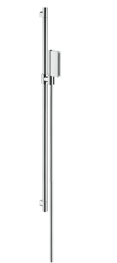 Hansgrohe AXOR One Brausenset 900 mm chrom, 124 x 24 mm Brausekopf, Rain und RainFlow Strahl, QuickClean, 11,5 l/min Durchfluss Hansgrohe AXOR One Brausenset 900 mm chrom, 124 x 24 mm Brausekopf, Rain und RainFlow Strahl, QuickClean, 11,5 l/min Durchfluss
