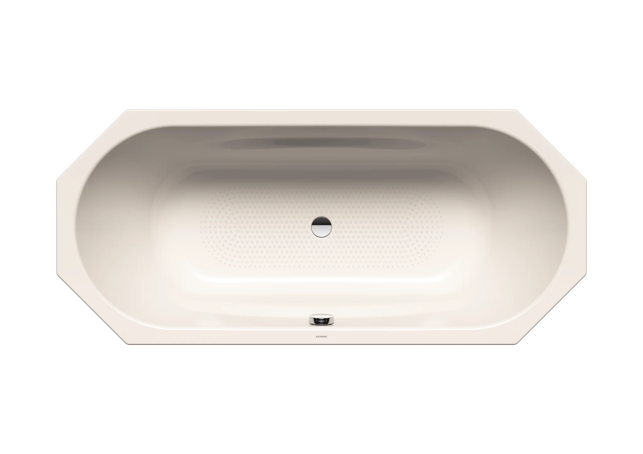 Kaldewei VAIO DUO 8 Badewanne, 1800x800 mm, pergamon, Vollantislip-Emaillierung