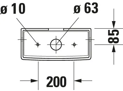 Spülkasten „ME by Starck“ 39,5 × 35 × 18 cm Spülkasten „ME by Starck“ 39,5 × 35 × 18 cm