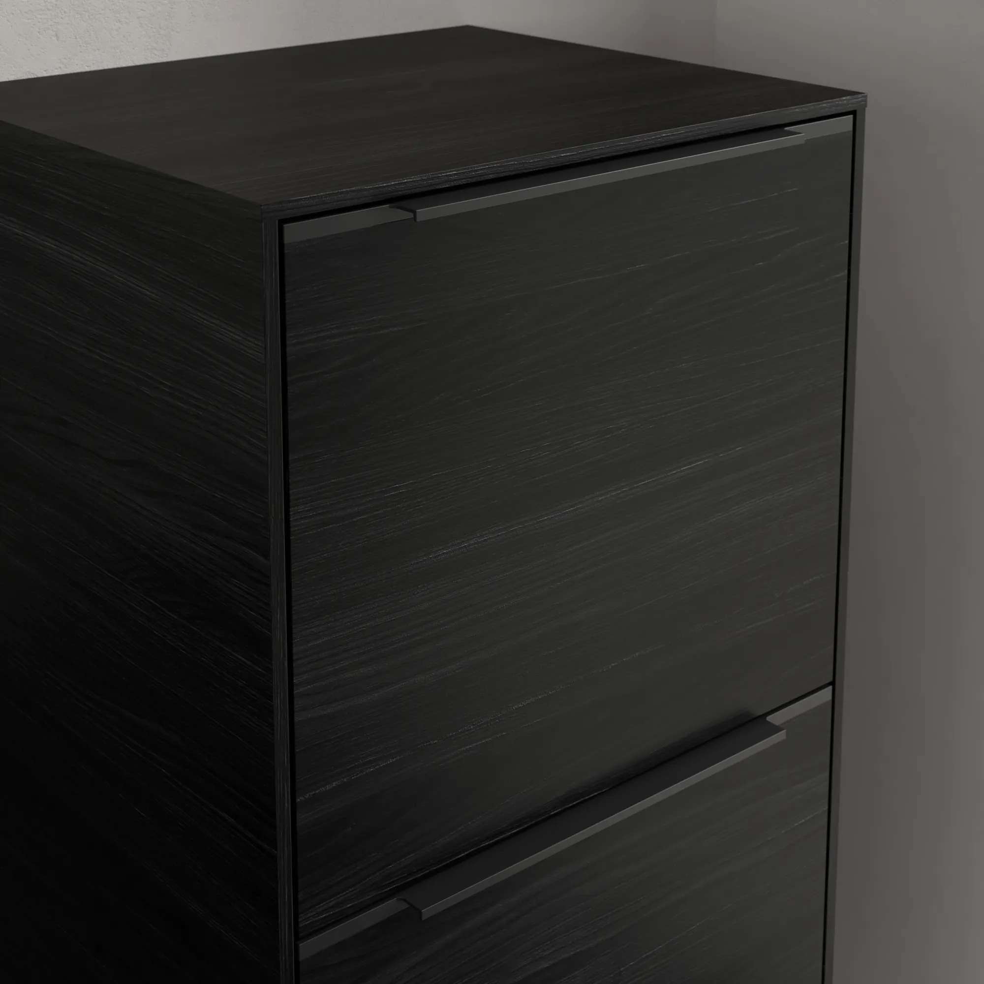 Villeroy & Boch Seitenschrank „Subway 3.0“ 40 × 86 × 36,2 × 36,2 cm 1 Auszug, 1 Tür, Anschlag (Scharnier) rechts, 1 Tür, Anschlag rechts