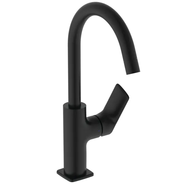 Einhand-Waschtischarmatur „Ceralife C“ Ausladung 150 mm in Silk Black Einhand-Waschtischarmatur „Ceralife C“ Ausladung 150 mm in Silk Black