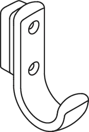 HEWI Handtuchhaken „Serie 477“ HEWI Handtuchhaken „Serie 477“