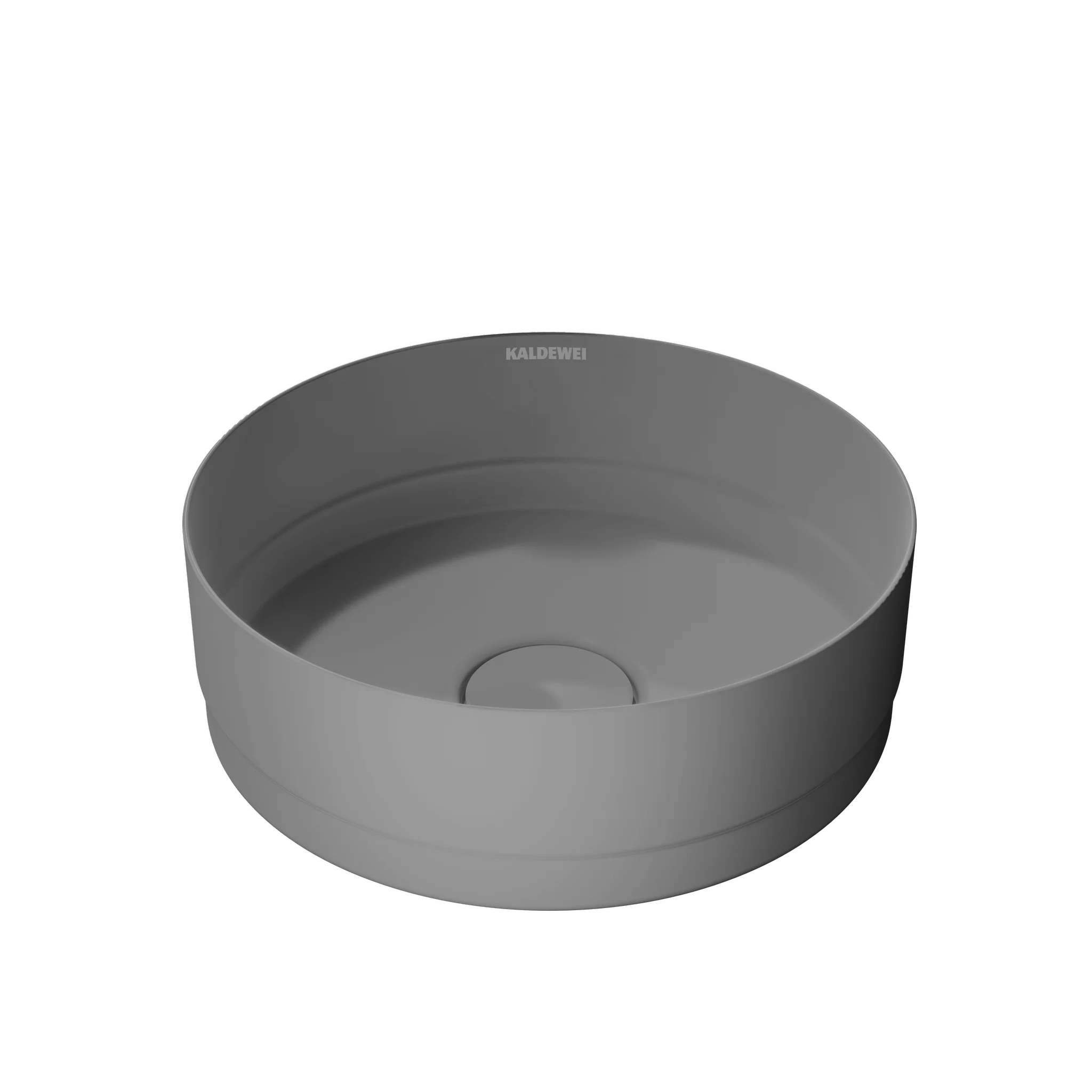 Kaldewei NUEVA Waschtisch-Schale, 320 mm Durchmesser, cool grey 30, Perl-Effekt, ohne Überlauf Kaldewei NUEVA Waschtisch-Schale, 320 mm Durchmesser, cool grey 30, Perl-Effekt, ohne Überlauf