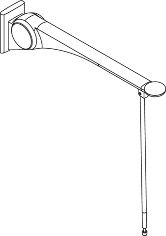 HEWI Stützklappgriff „Serie 802 LifeSystem“ HEWI Stützklappgriff „Serie 802 LifeSystem“