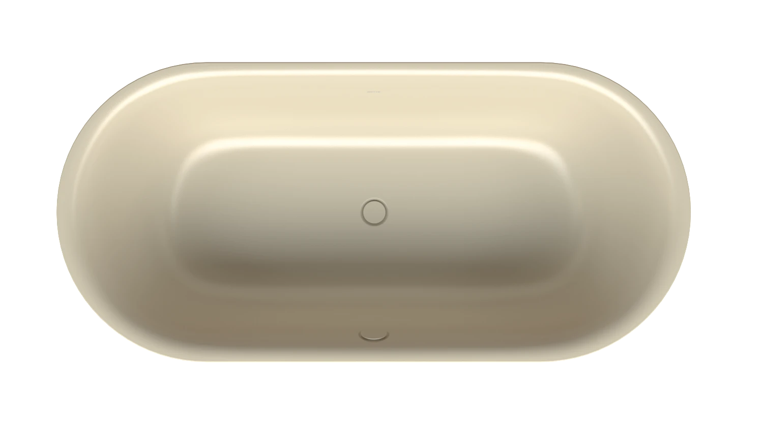 Bette oval Badewanne „BetteLux Oval Silhouette“ 190 × 90 cm in Cream