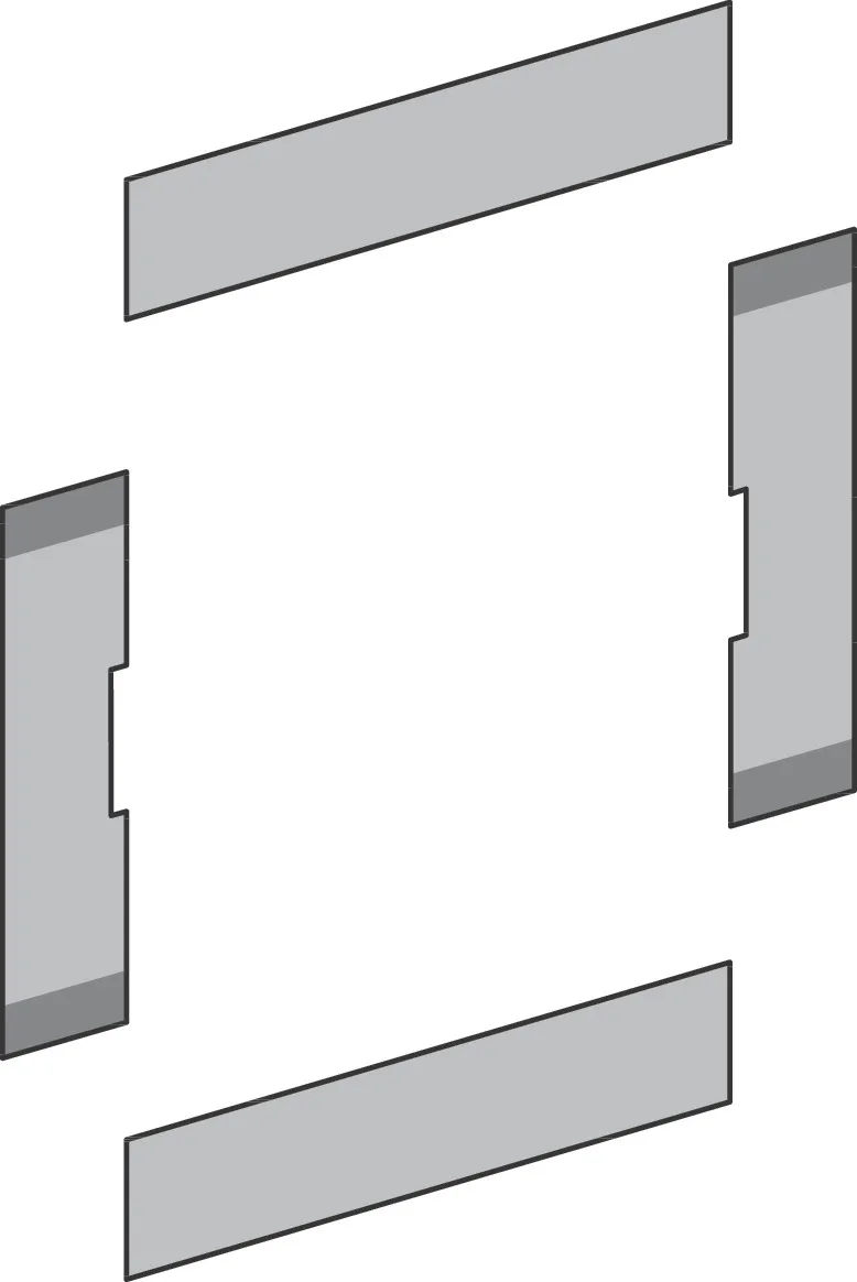 Hansgrohe Dichtungsmaterial Wandnische 90x30
