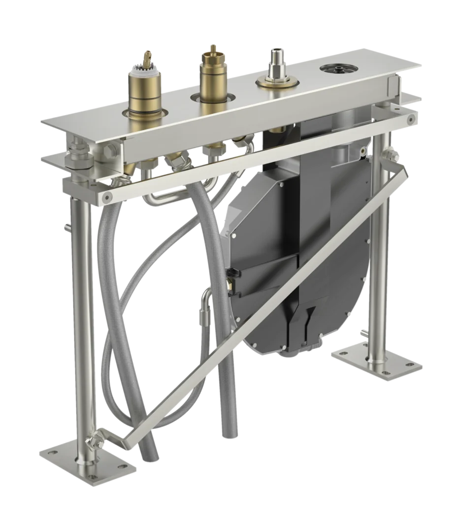 HansaCOMPACT UP-Rohbauset Bade- und Brausearmatur 4.0 Kartusche 5302 DN20, Wannenarmatur