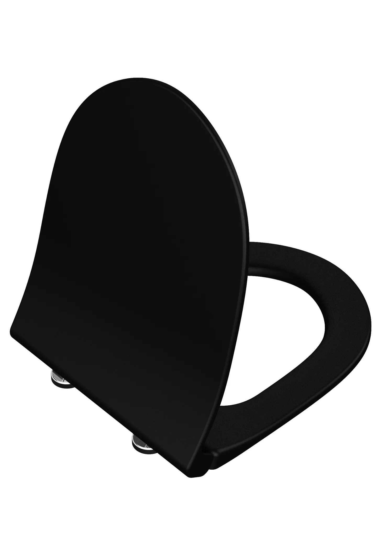 VitrA Sento WC-Sitz Slim mit Absenkautomatik Duroplast Schwarz Matt