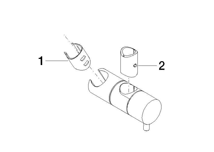 Schieber SERIENNEUTRAL Chrom 12580970