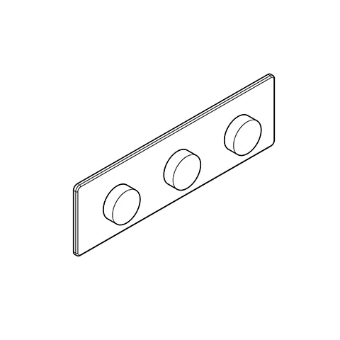 Kludi TRONIC PushTronic UP-THM mit Feinbauset PVD Brushed Gold, DN 15 Kludi TRONIC PushTronic UP-THM mit Feinbauset PVD Brushed Gold, DN 15
