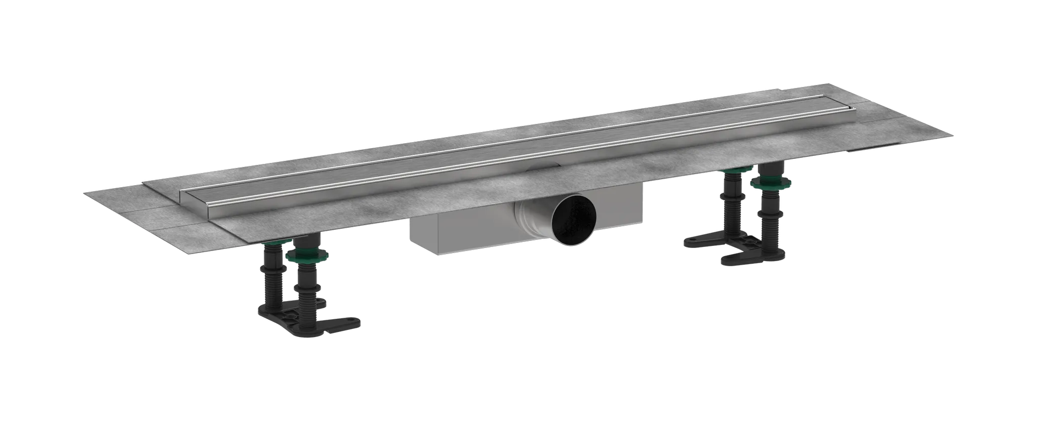 Hansgrohe RainDrain Compact Komplettset Duschrinne 700mm Edelstahl gebürstet Hansgrohe RainDrain Compact Komplettset Duschrinne 700mm Edelstahl gebürstet