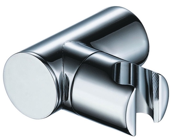 Wandkonushalter AqvaDesign - rund - schwenkbar - Vollmetall - chrom Wandkonushalter AqvaDesign - rund - schwenkbar - Vollmetall - chrom