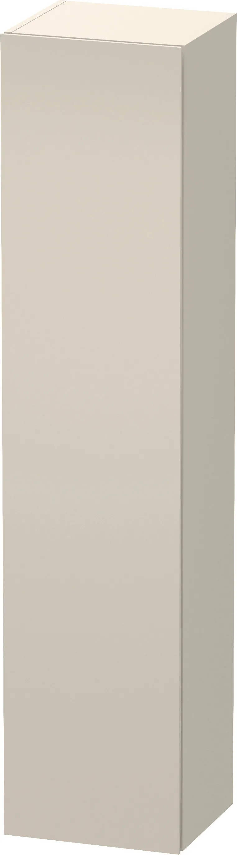 Duravit Hochschrank „L-Cube“ 40 × 176 × 36,3 cm Taupe Supermatt