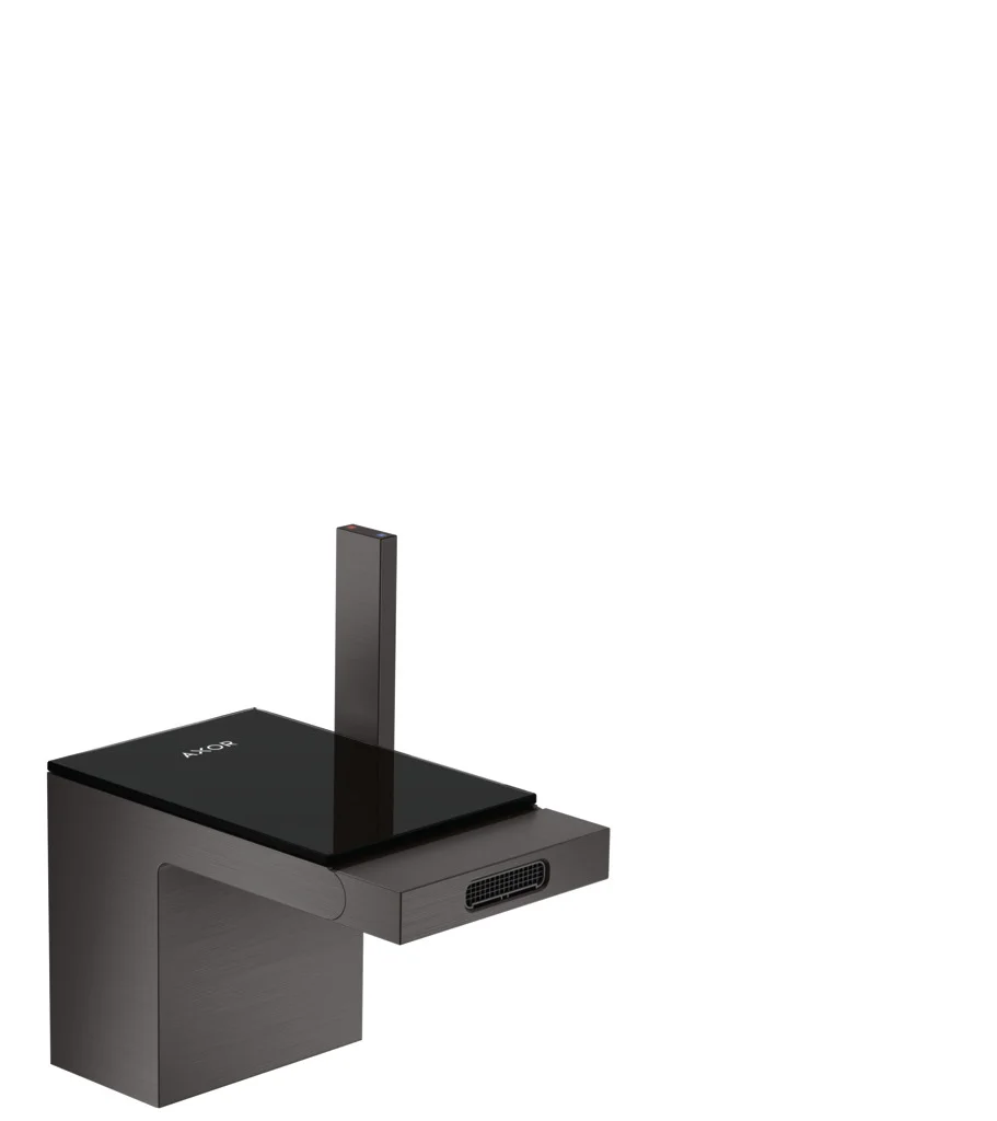 Hansgrohe AXOR MyEdition Platte 117 mm Glas schwarz abnehmbar Hansgrohe AXOR MyEdition Platte 117 mm Glas schwarz abnehmbar