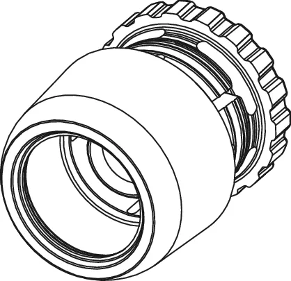 TECElogo-Ax Endstopfen Dimension 20, Siliziumbronze TECElogo-Ax Endstopfen Dimension 20, Siliziumbronze