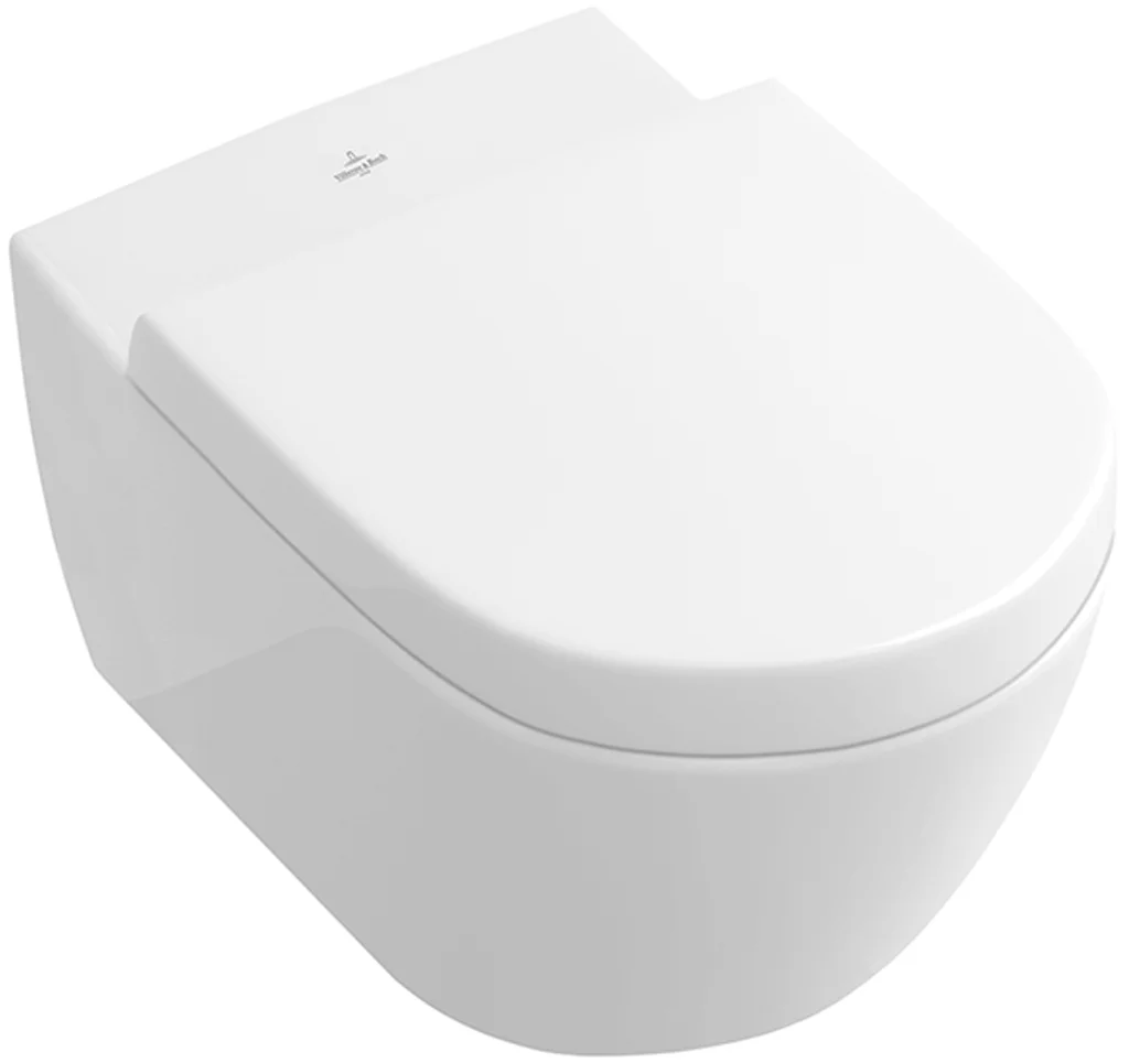 Villeroy & Boch Subway 2.0 Tiefspül-WC wandhängend, Oval, Weiß Alpin