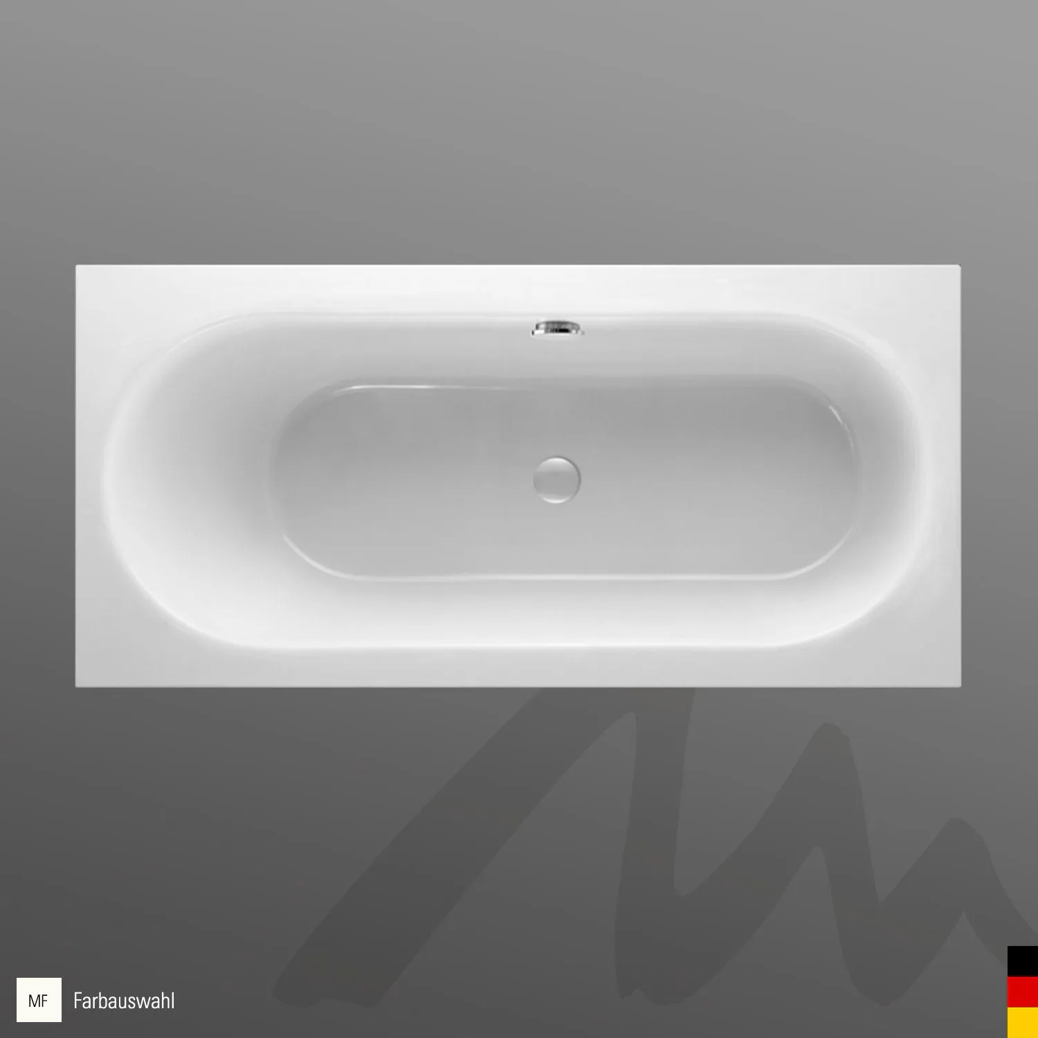 Mauersberger ausana Acryl-Badewanne Rechteckform 1800x800x475, rein-weiß Mauersberger ausana Acryl-Badewanne Rechteckform 1800x800x475, rein-weiß