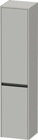 Duravit Hochschrank „Ketho.2“ 40 × 176 × 36 cm in Betongrau Matt