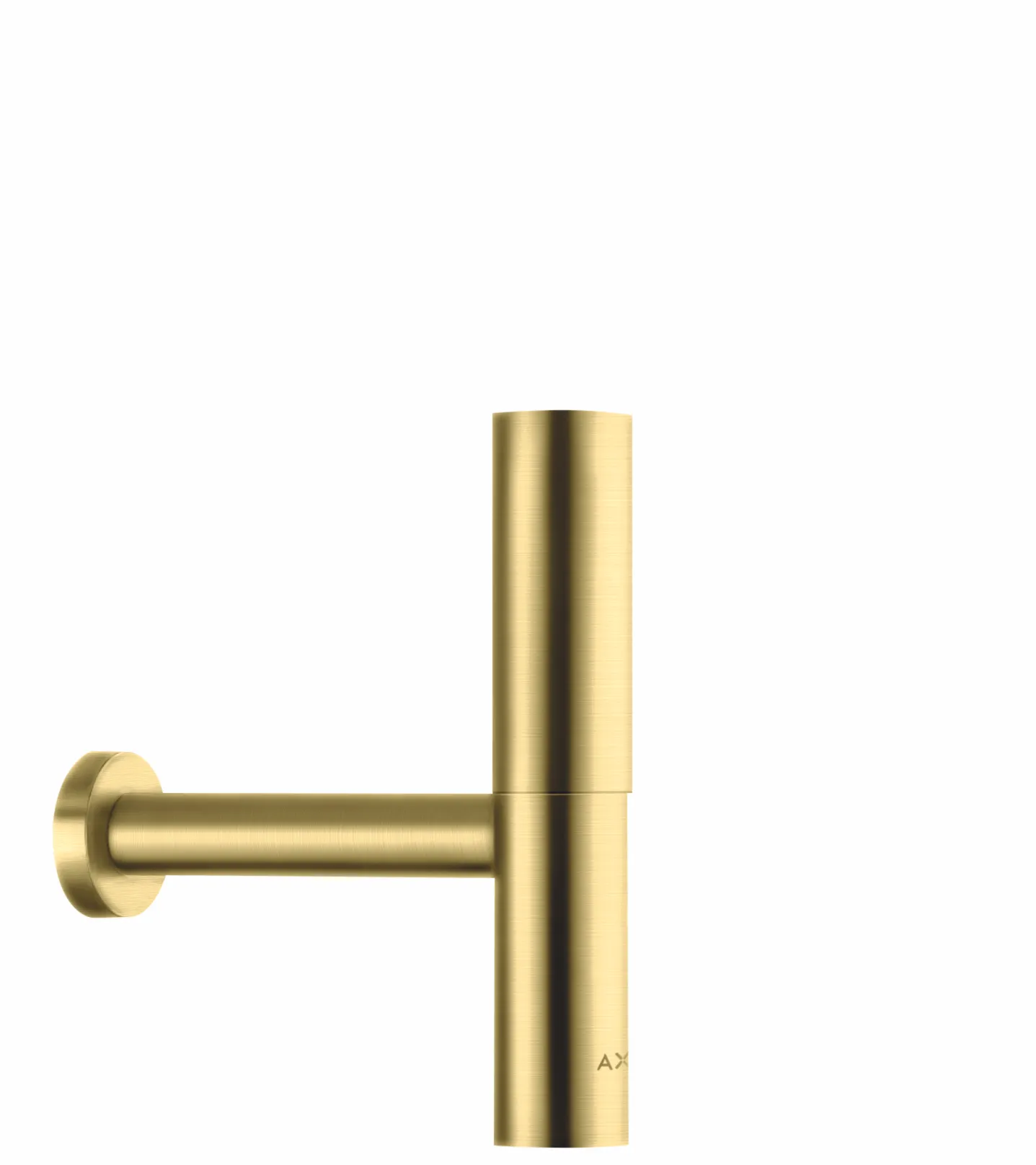 Hansgrohe AXOR Design Siphon Flowstar Brushed Brass, verstellbarer Einbau mit 65–165 mm Verstellweg, Wandabstand 330 mm, Stauwasserhöhe 70 mm, Anschluss G 1 1/4 Hansgrohe AXOR Design Siphon Flowstar Brushed Brass, verstellbarer Einbau mit 65–165 mm Verstellweg, Wandabstand 330 mm, Stauwasserhöhe 70 mm, Anschluss G 1 1/4