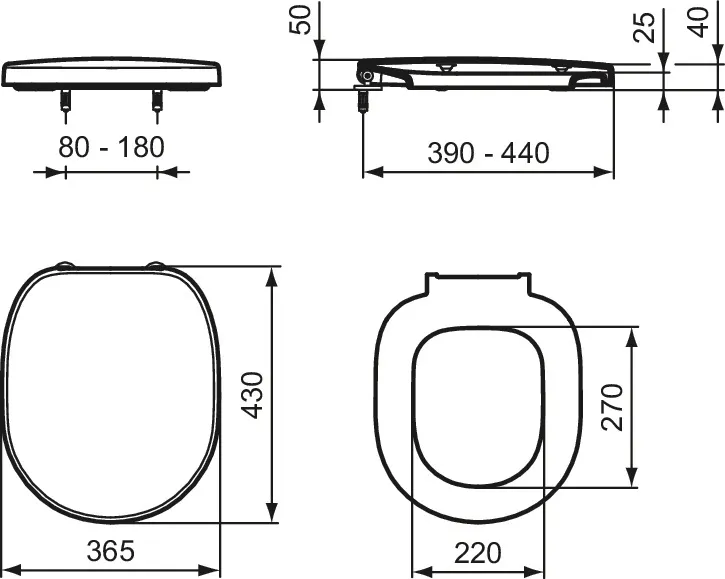 Ideal Standard WC-Sitz „Connect“