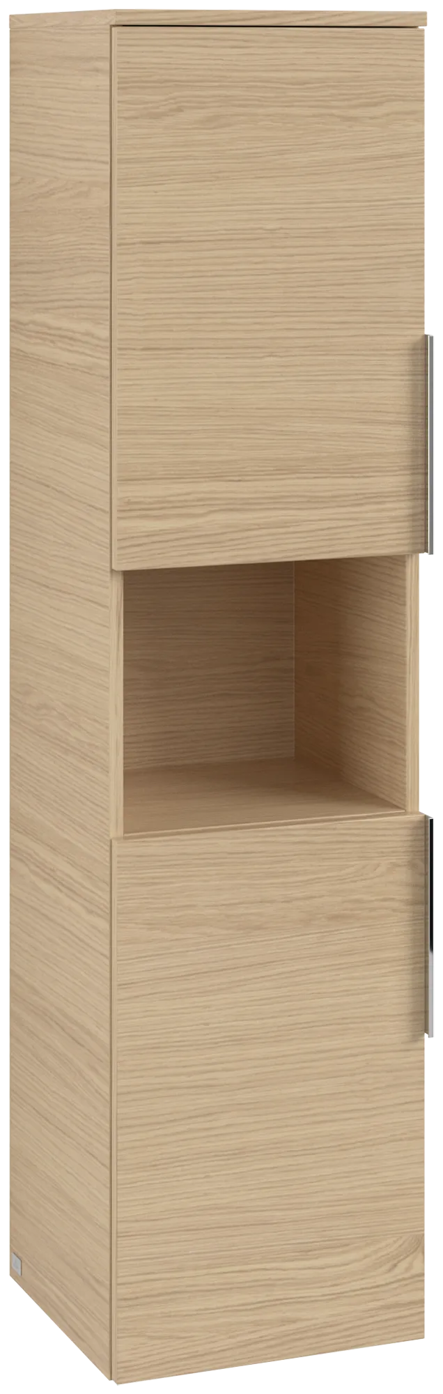 Villeroy & Boch Hochschrank Architectura B89700 Nordic Oak, 350x1400x346mm, 2 Türen, SoftClosing, Wandmontage Villeroy & Boch Hochschrank Architectura B89700 Nordic Oak, 350x1400x346mm, 2 Türen, SoftClosing, Wandmontage