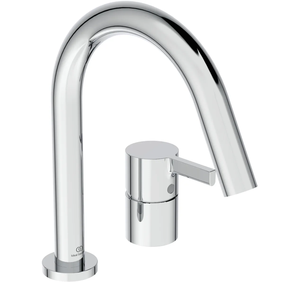 Ideal Standard Joy Armaturen, 4-Loch Wannenrandarmatur JOY, Auslauf, Stab-Handbrause und Umsteller, Chrom Ideal Standard Joy Armaturen, 4-Loch Wannenrandarmatur JOY, Auslauf, Stab-Handbrause und Umsteller, Chrom