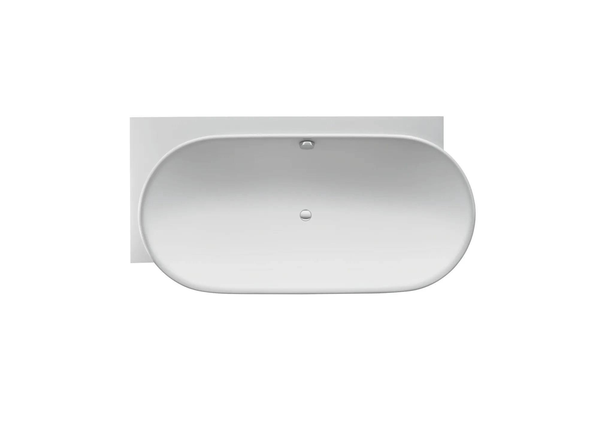 Duravit Badewanne „Luv“ vorwand oval 185 × 95 cm, links