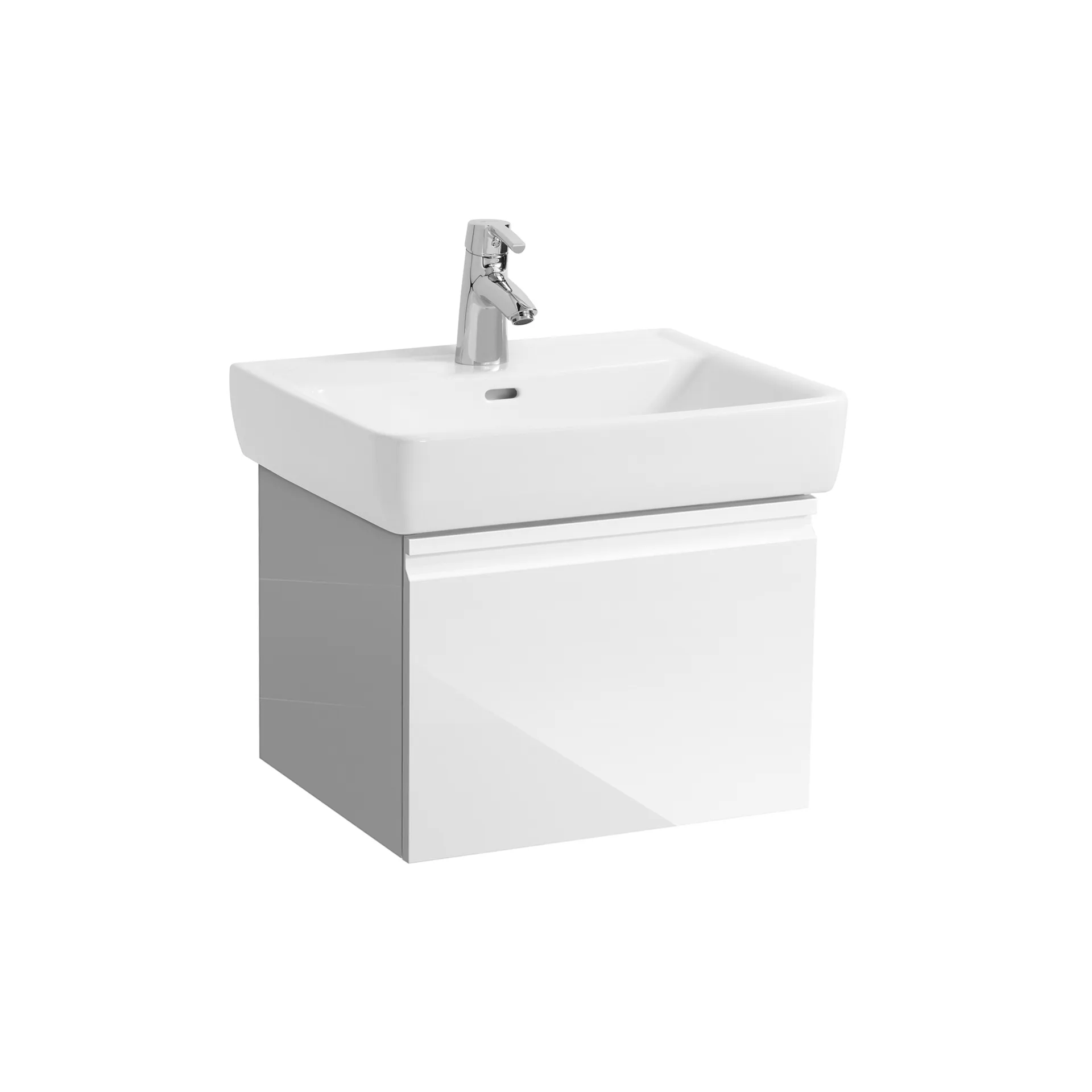 Laufen Waschtischunterbau „PRO“ 520 × 392 × 450 mm Weiß glänzend Laufen Waschtischunterbau „PRO“ 520 × 392 × 450 mm Weiß glänzend