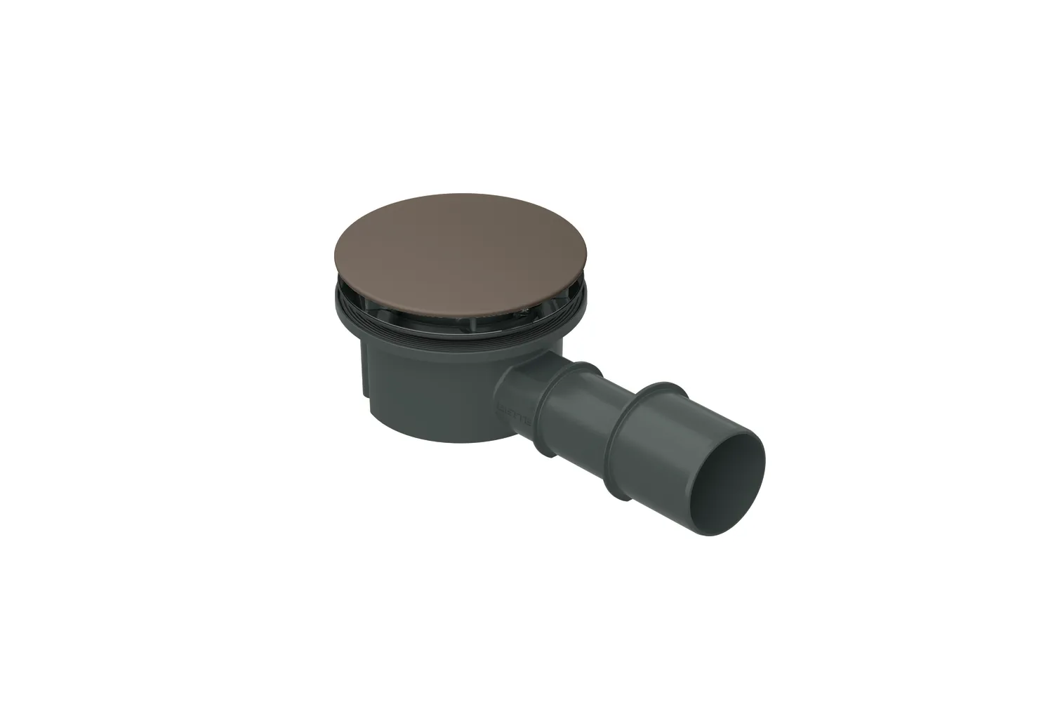 Compact+, seitlich - 0,5 l/s, Ab- und Überlauf, Duschwanne, Duschfläche, 225x115x85 mm, Weiß, Kunststoff