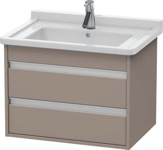 Duravit Waschtischunterschrank wandhängend „Ketho“ 65 × 48 × 45,5 cm Basalt Matt Duravit Waschtischunterschrank wandhängend „Ketho“ 65 × 48 × 45,5 cm Basalt Matt