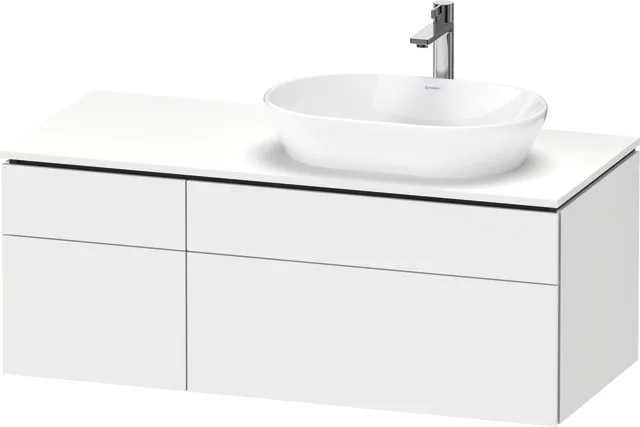 Duravit Waschtischunterschrank wandhängend „L-Cube“ 122 × 48,2 × 55 cm, rechts