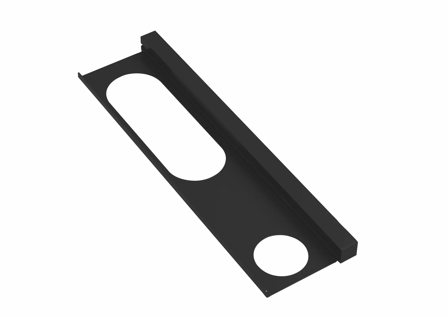 HEWI Waschtischprofil mit Ablage in Signalweiß matt HEWI Waschtischprofil mit Ablage in Signalweiß matt