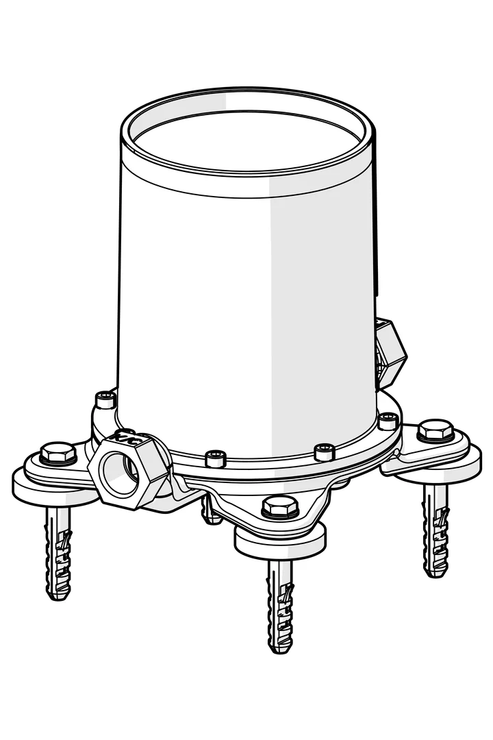HansaVARIO UP-Rohbauset Bade- und Brausearmatur HansaVARIO 5328 DN15 HansaVARIO UP-Rohbauset Bade- und Brausearmatur HansaVARIO 5328 DN15