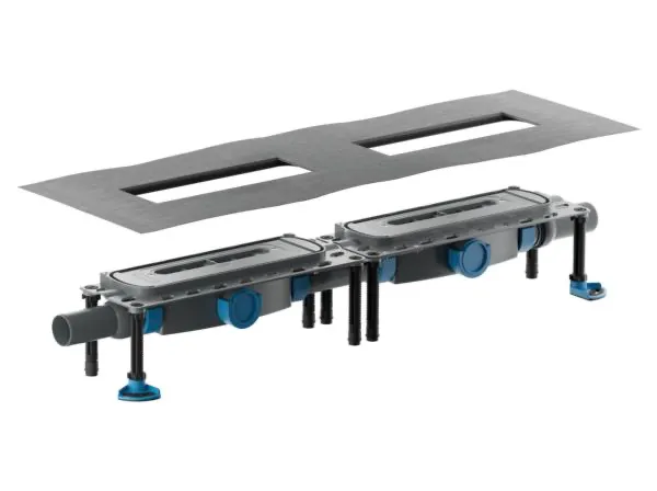 Ablaufgehäuse DallFlex Duo, DN 50 Ablaufgehäuse DallFlex Duo, DN 50