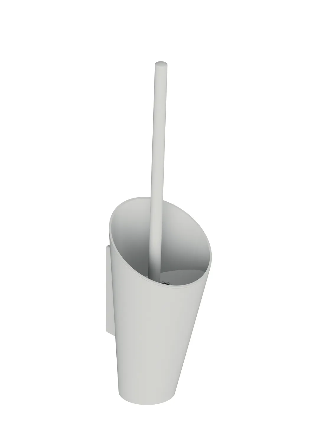 HEWI Toilettenbürstengarnitur „Serie 801“ 13 × 45,8 cm in Signalweiß HEWI Toilettenbürstengarnitur „Serie 801“ 13 × 45,8 cm in Signalweiß