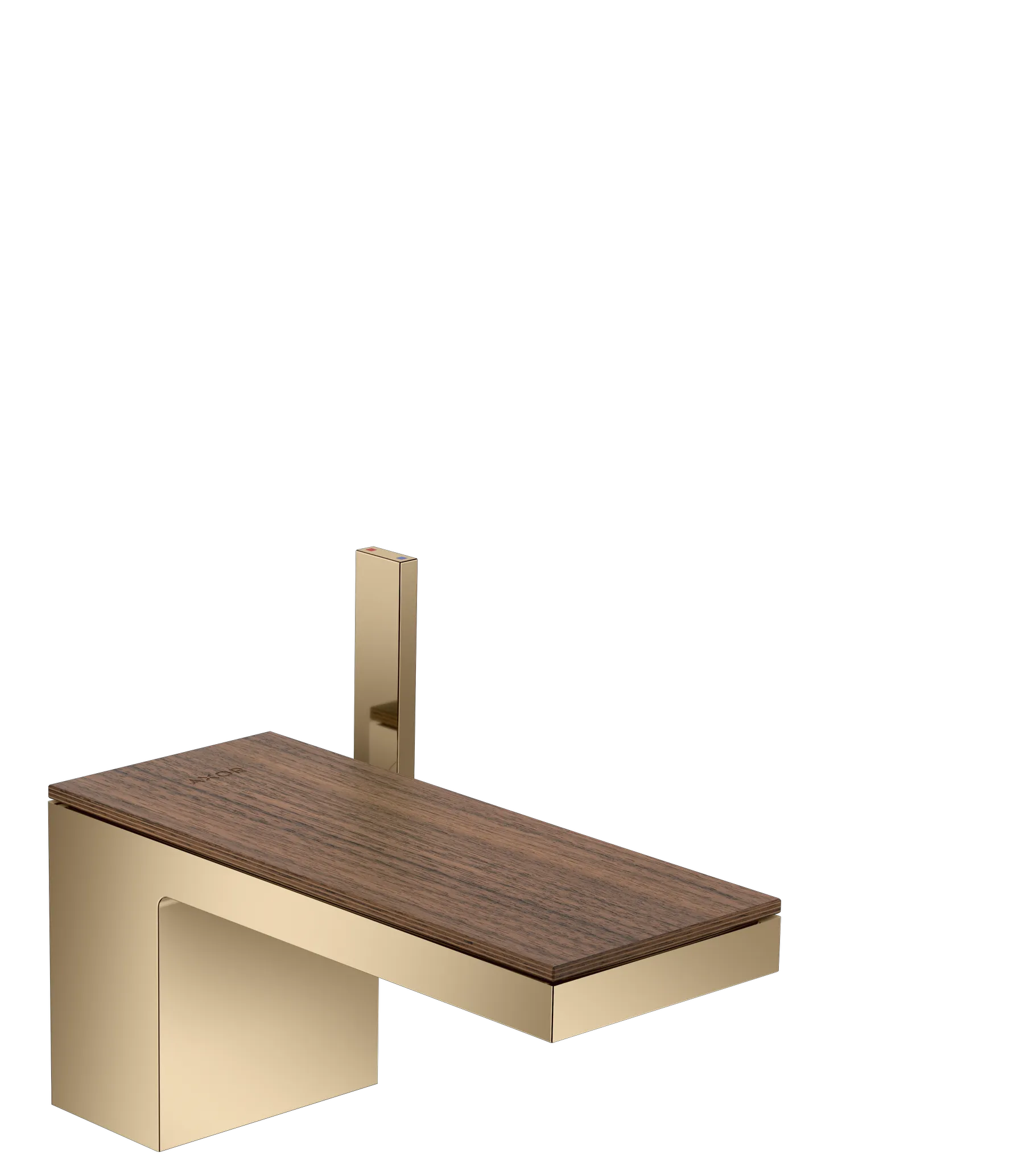 Hansgrohe AXOR MyEdition Mischer mit Platte 200 Amerikanischer Nussbaum Hansgrohe AXOR MyEdition Mischer mit Platte 200 Amerikanischer Nussbaum