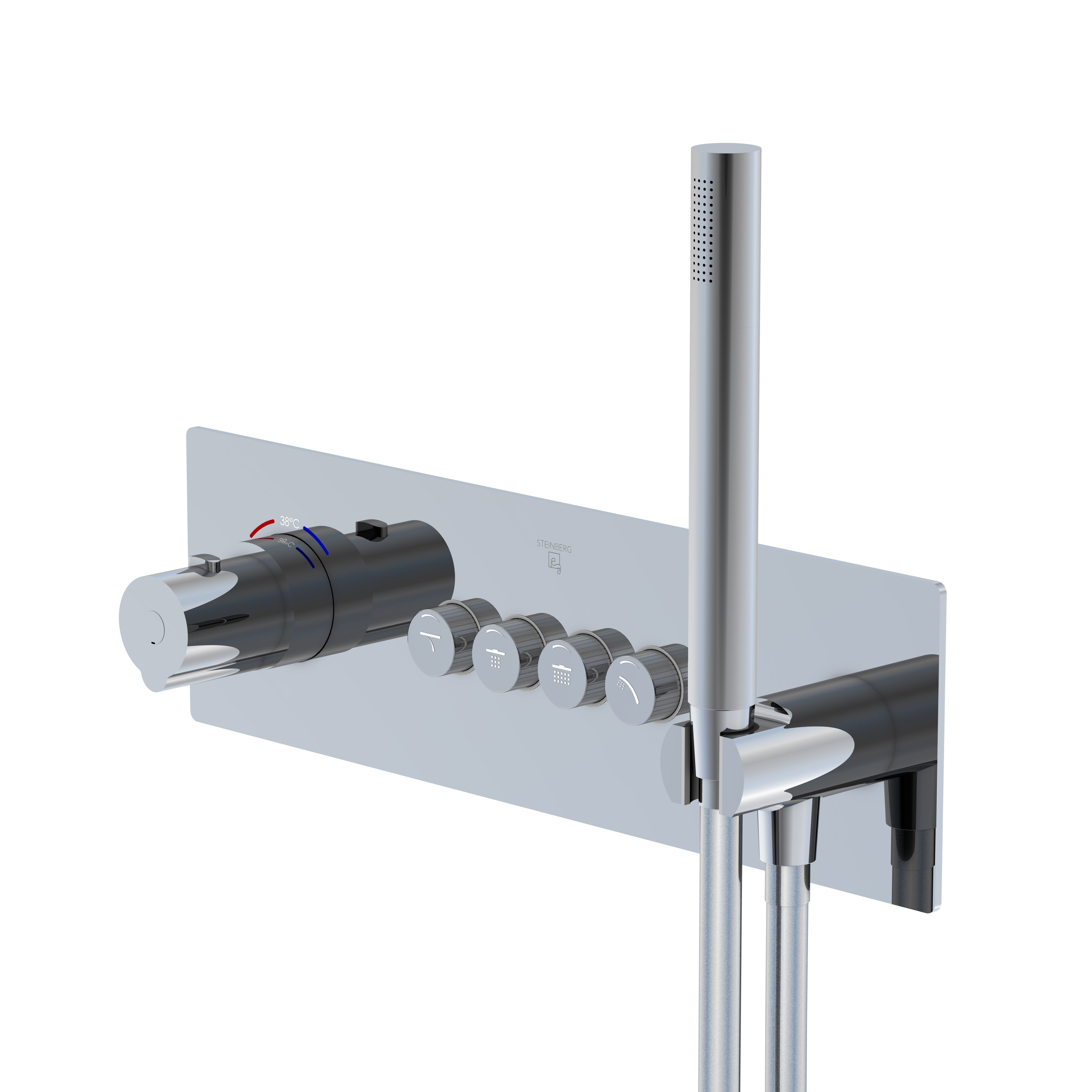 Steinberg „Serie 390“ in Chrom