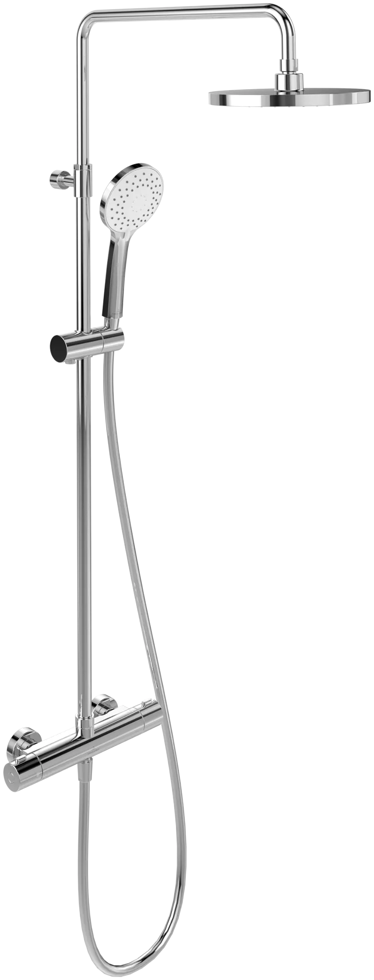 Gleitstangekombination TVS10900200061, Befestigung verdeckt 57,6 cm in Chrom Gleitstangekombination TVS10900200061, Befestigung verdeckt 57,6 cm in Chrom