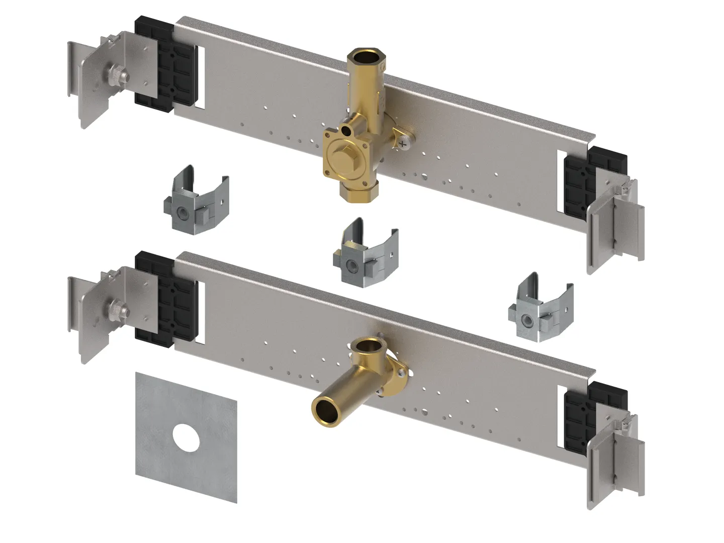 TECEprofil Anschlusseinheit für Urinal mit TECE-Spülergehäuse TECEprofil Anschlusseinheit für Urinal mit TECE-Spülergehäuse